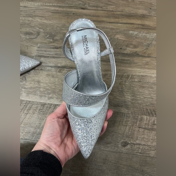 NEW Michael Michael Kors Juliet Pointed Slingback Pumps - Picture 5 of 14